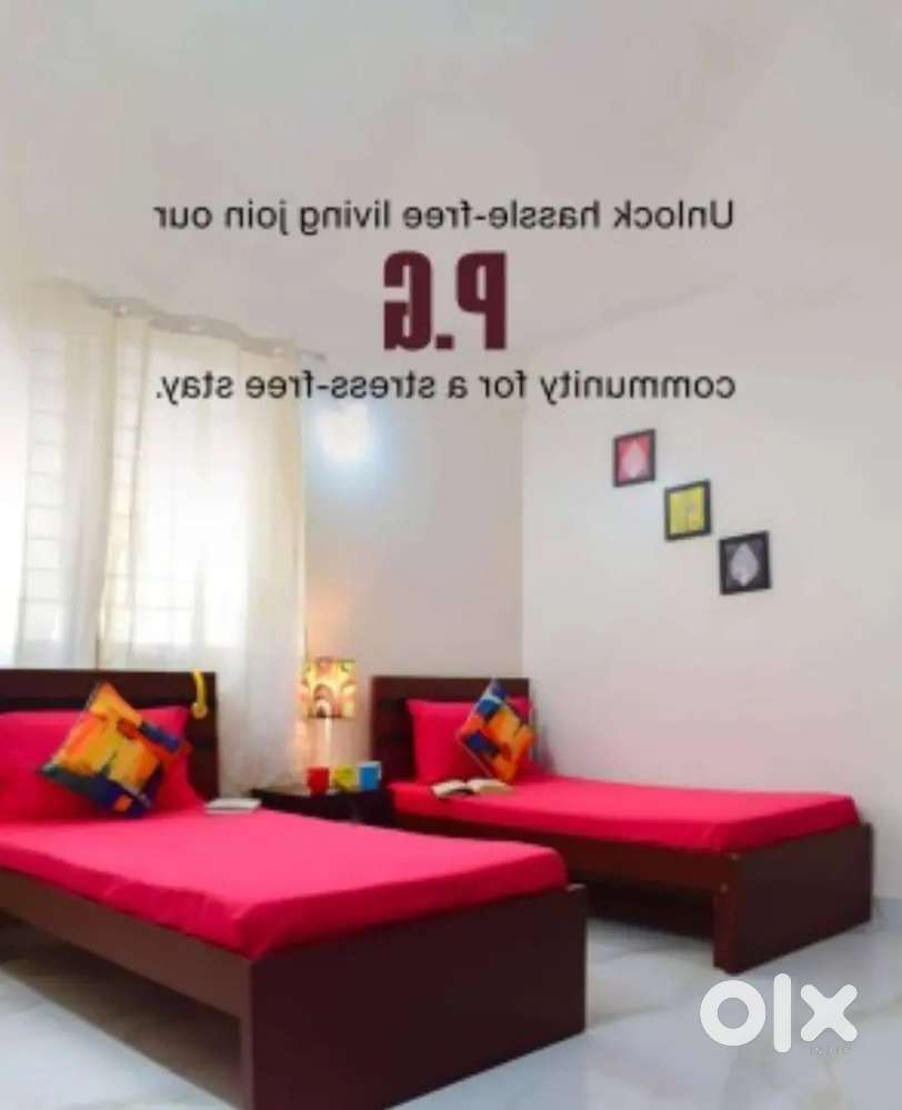 Pg for girls, mango, vijay garden, sharma line.