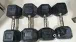 15kg Dumbells set of 2(30kg) / 12.5kg Dumbells set of 2(25kg) Gym Pair