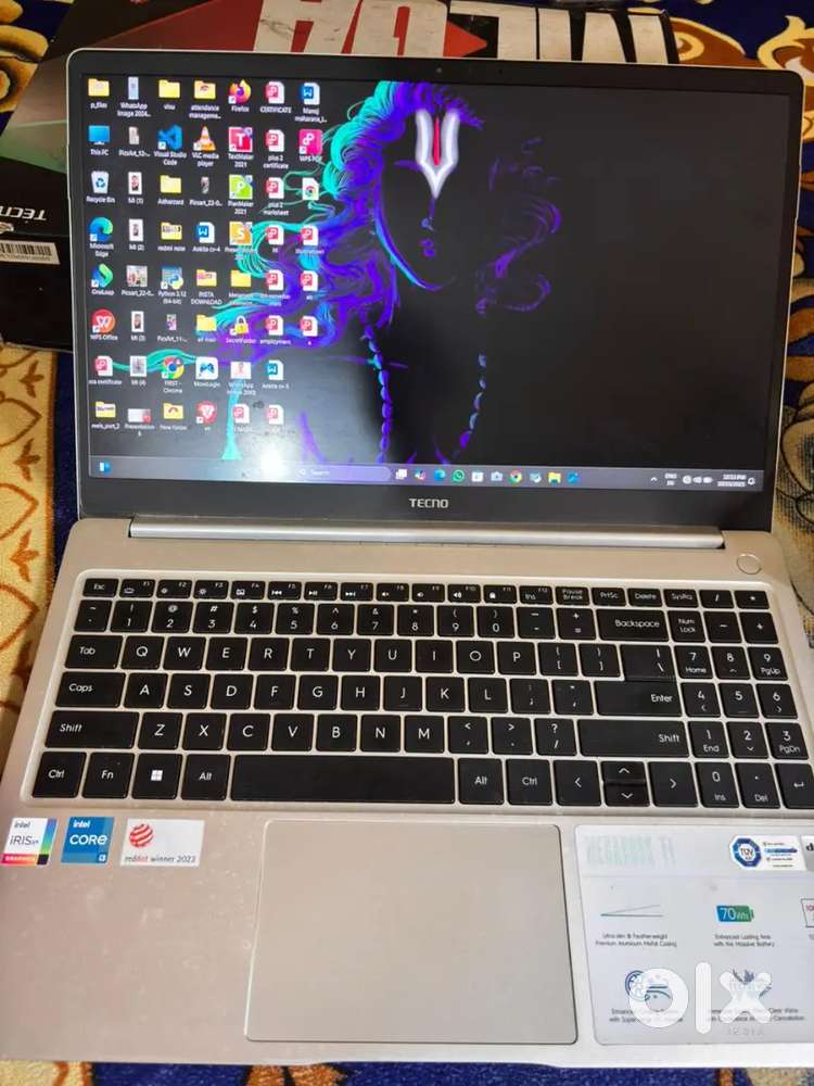 Tecno laptop new condition