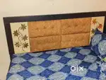 Double bad, Almirah, dressing table for sale