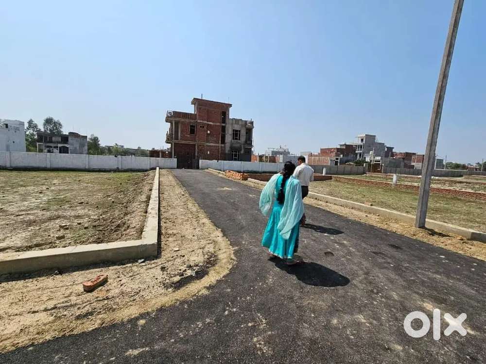 लखनऊ में प्लॉट ले वृंदावन से 9 किलोमीटर की दूरी पर