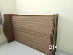 Wooden double cot . size: 6x4feet