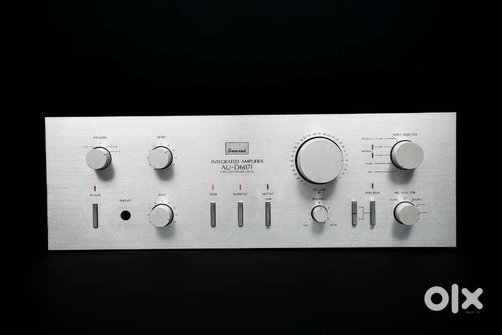 SANSUI  AU-607F  INTEGRATED AMPLIFIER  CODE 9 AV STUDIO