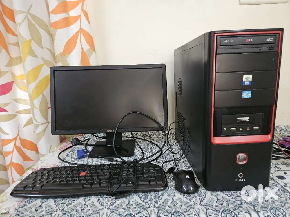 Core i7 Desktop PC + Dell Monitor (Complete Set) – Ready to Use