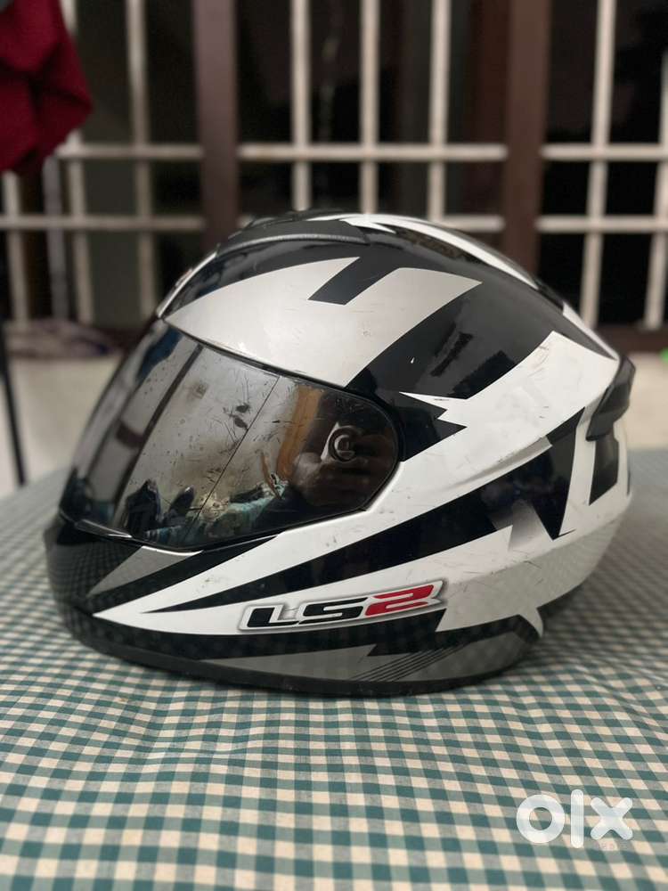 LS2 FF352 Dyno Black White Full Face Helmet