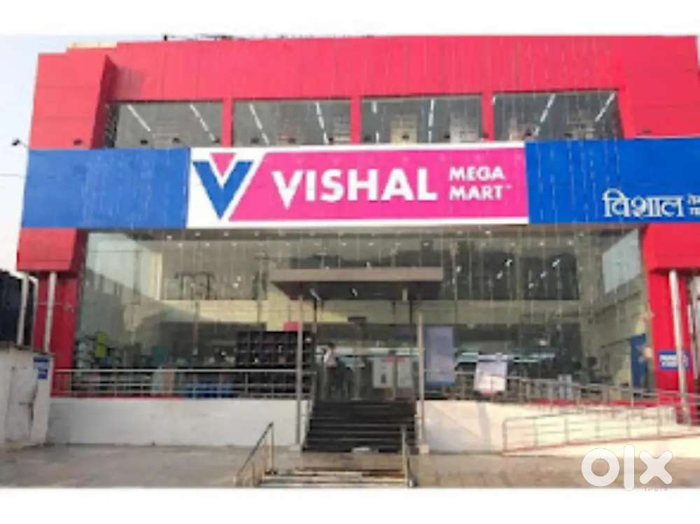 सेल्स गर्ल / बॉयज़ / बिलिंग हायरिंग फॉर !! VISHAL MEGA MART शोरूम !!