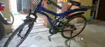 Cycle with double shocker