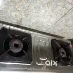 Fan and Gas sigri with रेगुलेटर and pipe