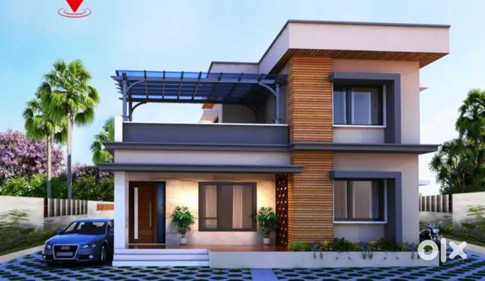 6 Bhk Hus 12.5cents land 1,30 lakh meryhill