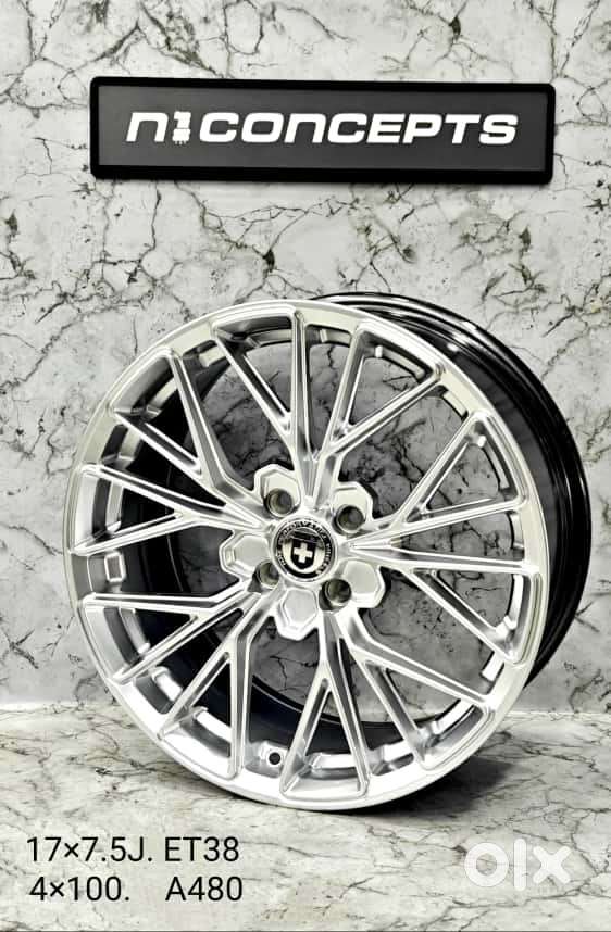 NEW 17 INCH ALLOYS 4X100 FOR SWIFT, VERNA, CITY , ETIOS ETC FOR SALE