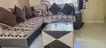Sofa with Centre Table