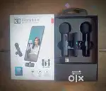 Dual Wireless Mic With All Original Accessories (20m Range)