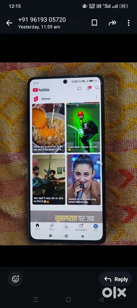 POCCO X6 NEO 5G 6 mahine purana hai bas phone ekdam new condition me h
