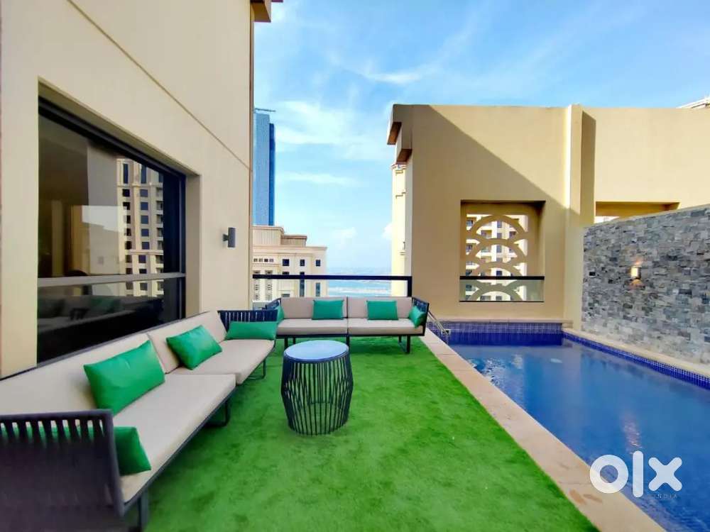 3bhk penthouse with personal terrace gated society with CCTV camera se