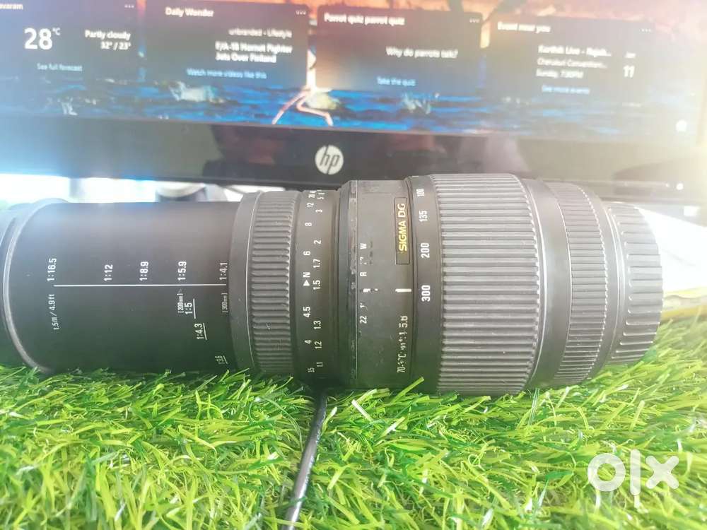 Canon sigma long lenc gud condition