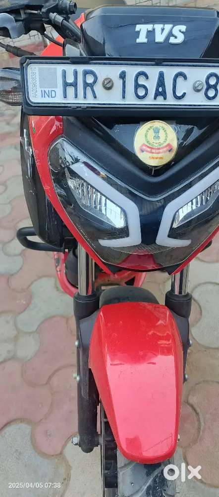 TVS Rider 125 by mint condition Mein khadi
