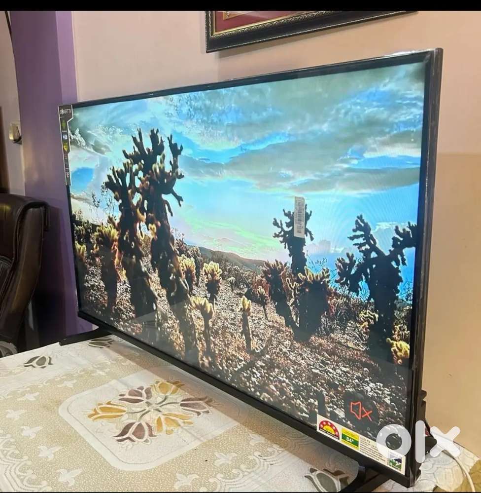43 inch smart android led tv with 2 years warranty