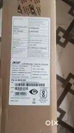 Acer monitor and CPU