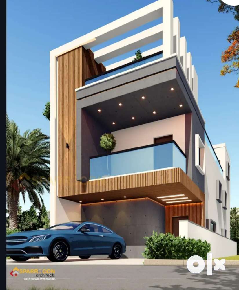 Luxurious 3bhk homes with 4 sides ventilation
