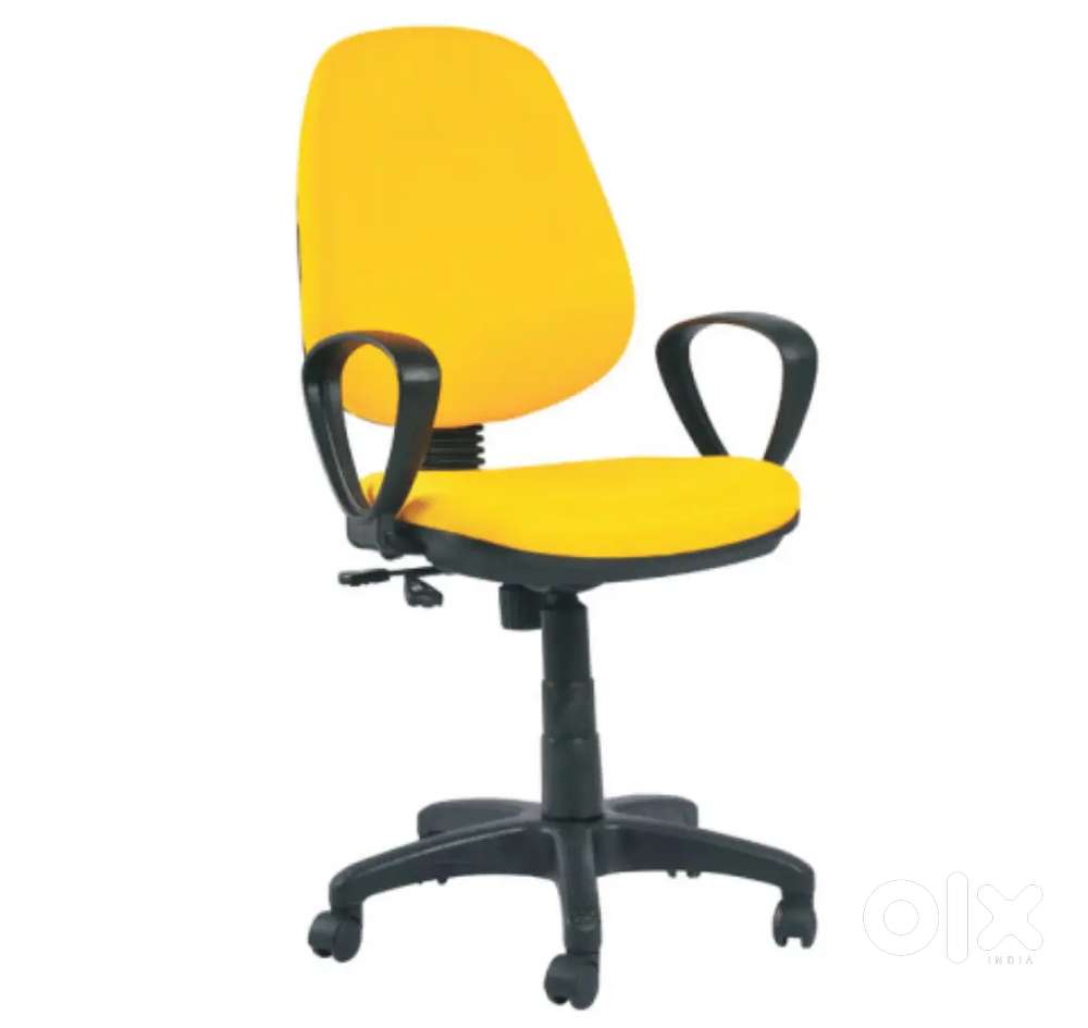 Yellow colour chair brand new