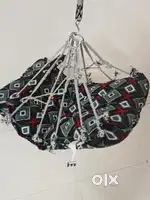 Cotton Jhula  Kids Folding, Foldable Cradle Bed Swing Palna Jhula