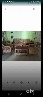 Cane soffa set,at sodepur        one rent 4 PG 4 kanchrapara