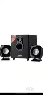 F&D 203G 11 W Portable Laptop/Desktop Speaker (Black, 2.1 Channel)