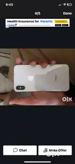 Iphone x only for sale price decided by cashify all ok