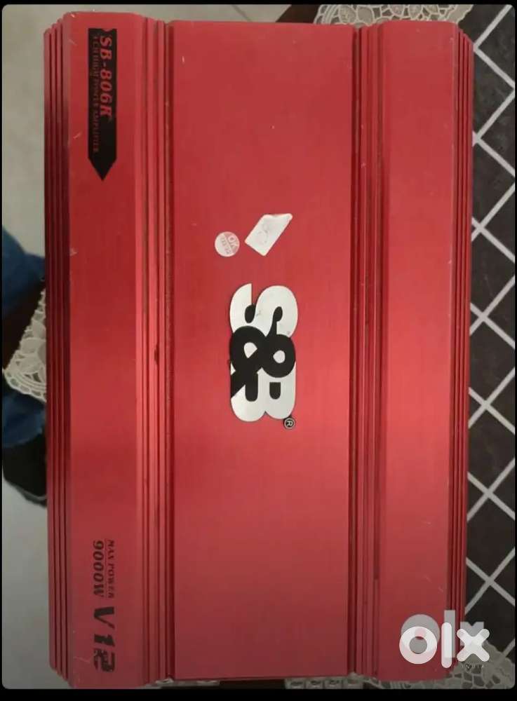 Good condition High power amplifier (S&B) and JBL Speaker for sale