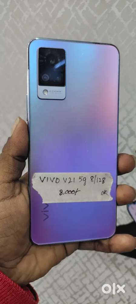Vivo V21 5g 8/128GB in good condition With Charger