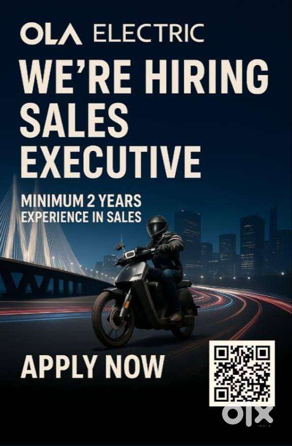 OLA ELECTRIC - Sales Executive & Store Manager
