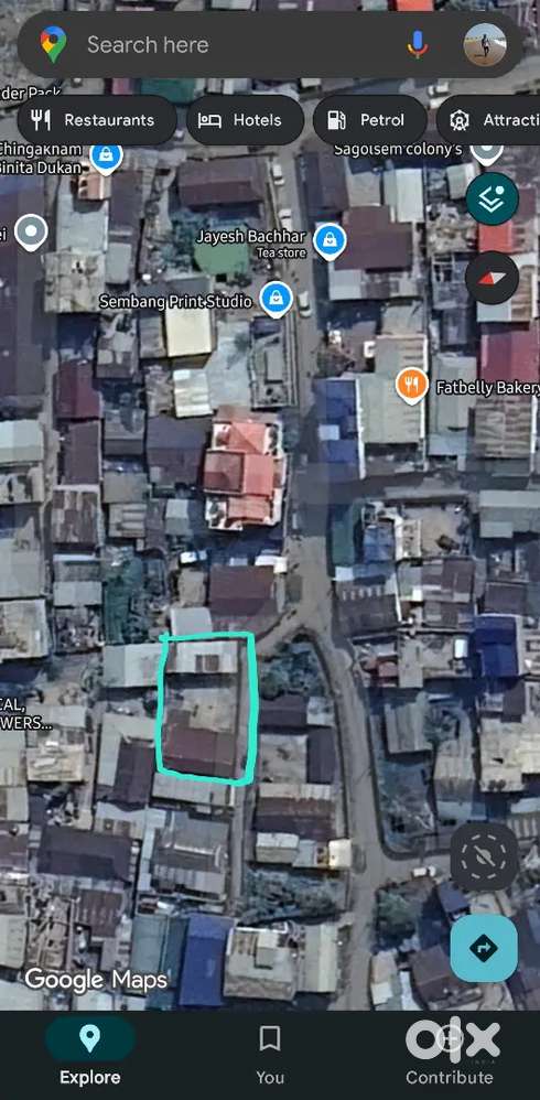 Plot near fat belly bakery thangmeiband