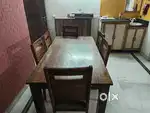 Dining table, Rocking Chair and Revolving Chair