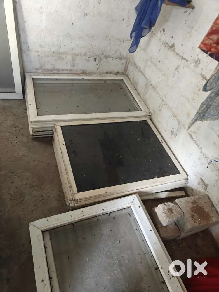 Upvc door and windows with glass