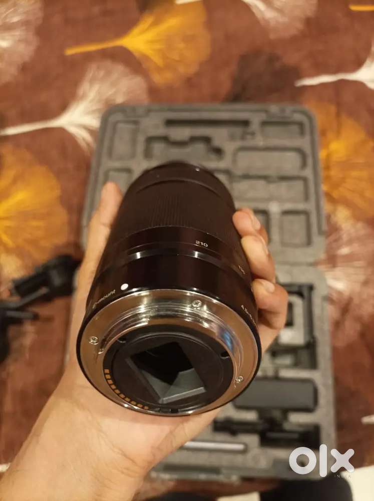 Moza Aircross 2 gimbal and Sony 55-210 lens