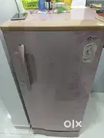 LG fridge with vegetable stand