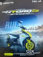 Two wheeler washing boy