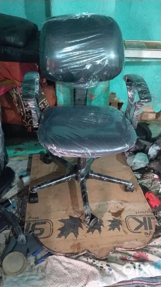Computer and office chair