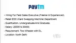 Paytm Fse and senior Fse Group leader