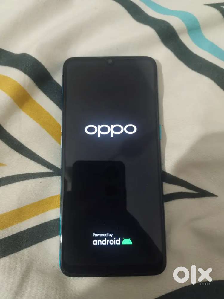 Oppo f15 phone with in display finger touch