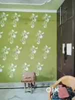 1 bhk ( Two rooms kitchen and attached bathroom)