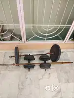 Selling dumbells, rods and weights