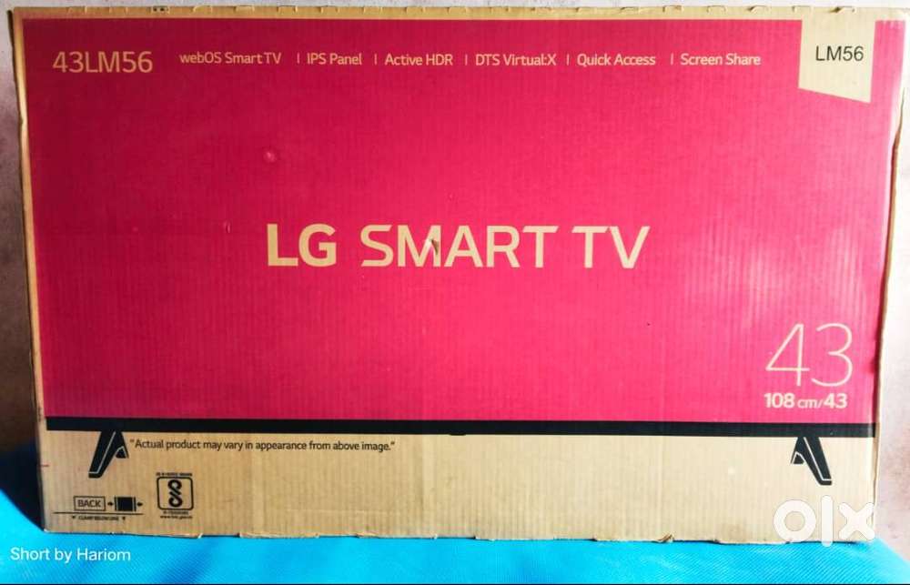 LG Smart TV  MODEL MO:43LM56  43inch 108cm  LED TV