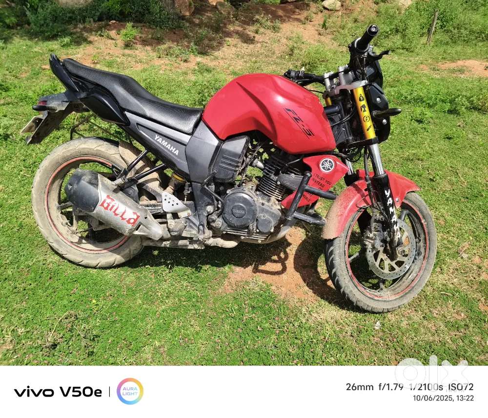 A bike is good condition