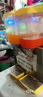 Mix juicer machine and fridge