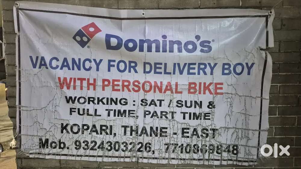 Dominos delivery boy
