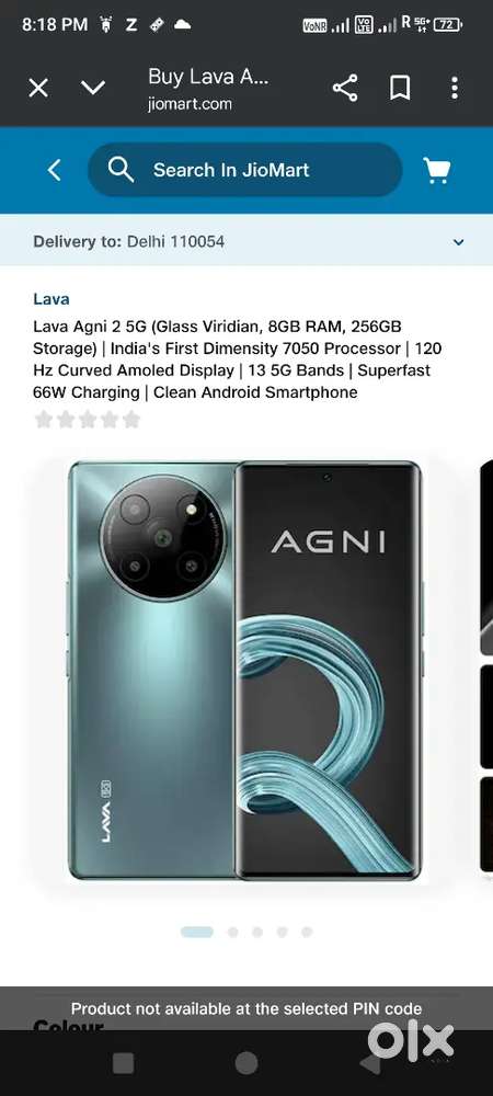 Lava agni 2 urgent sell