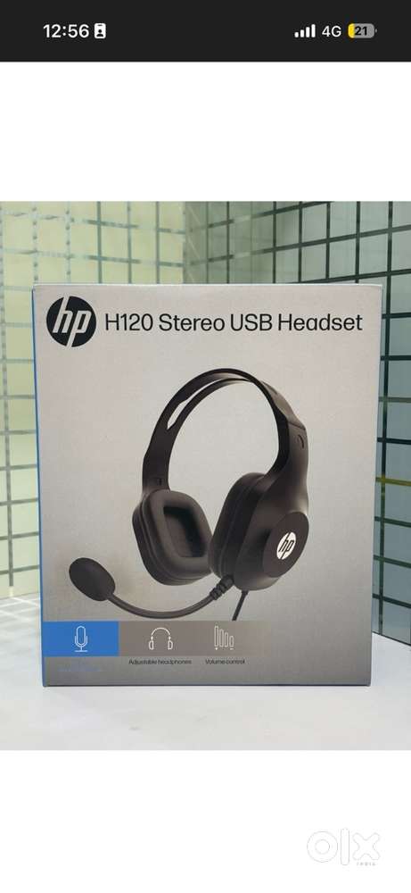 Urgent Sell - HP H120 Stereo USB Headset
