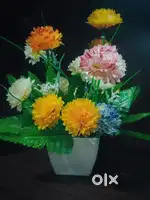 Elegant Artificial Flower Pot  Home & Office Décor