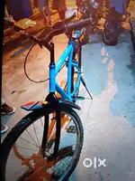 Bicycle good condition blue and black color